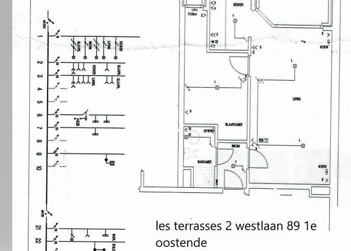 Апартаменты Les Terrasses2 Остенде